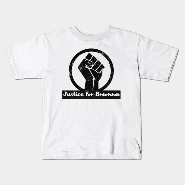 BLACK POWER RAISED FIST Kids T-Shirt by osaya